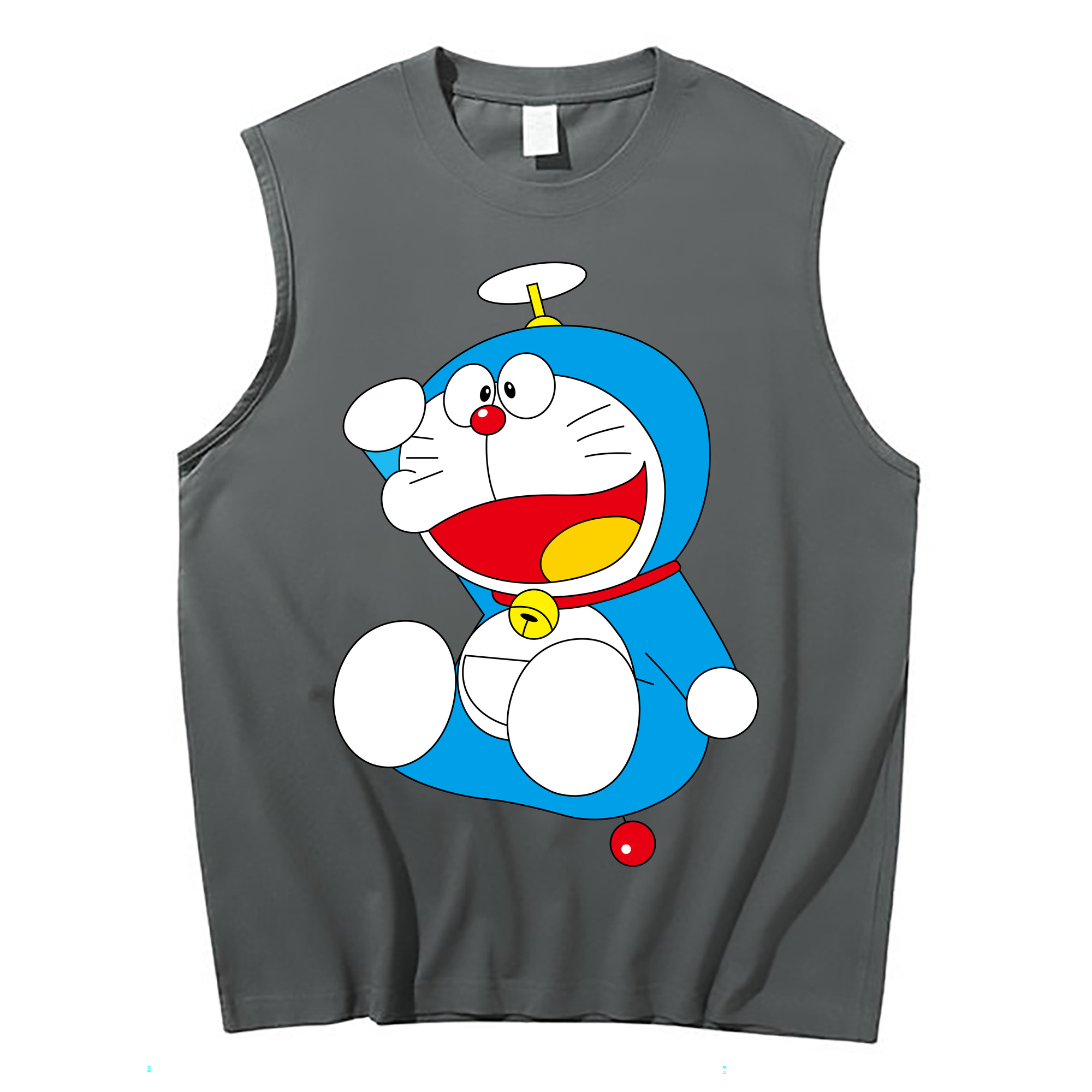 （画像用） ドラえもん Doraemon コットン100％タンクトップ（フロントプリント）